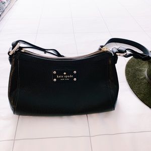 Kate Spade Black Leather Purse